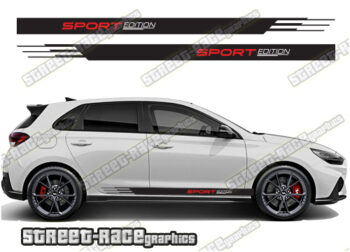 Hyundai i30 racing stripes 019