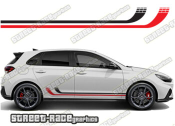 Hyundai i30 racing stripes 026