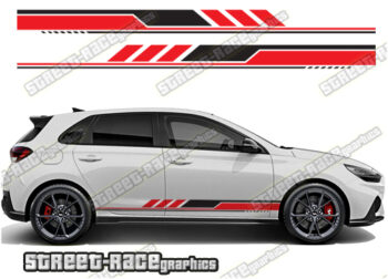 Hyundai i30 racing stripes 029