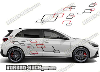 Hyundai i30 stickers 033