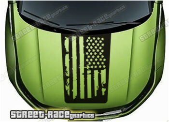 Land Rover bonnet / hood graphics 008 - USA FLAG