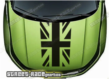 Land Rover bonnet / hood graphics 009 - UK FLAG