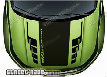 Land Rover bonnet / hood graphics 012 - OFF ROAD