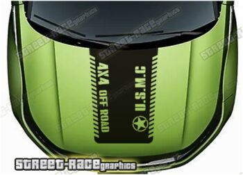 Land Rover bonnet / hood graphics 019 - OFF ROAD