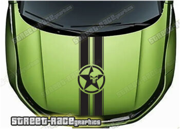 Land Rover bonnet / hood graphics 030 - USMC