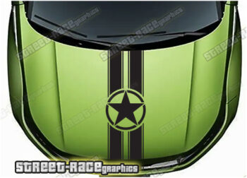 Land Rover bonnet / hood graphics 033 - USMC