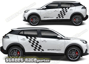 Peugeot 2008 020 - Racing Flags