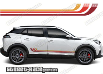 Peugeot 2008 042 - Retro stripes
