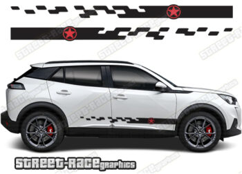Peugeot 2008 055 - racing stripes