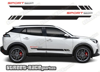 Peugeot 2008 057 - racing stripes