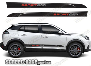 Peugeot 2008 067 - off road 4x4 decals