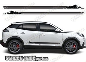Peugeot 2008 069 - 4x4 racing stripes