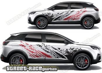Peugeot 3008 001 - mud splatter graphics