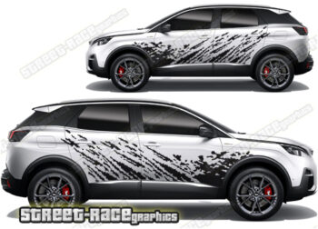 Peugeot 3008 002 - mud splatter graphics