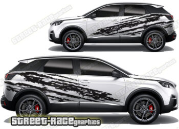 Peugeot 3008 007 - ripped graphics