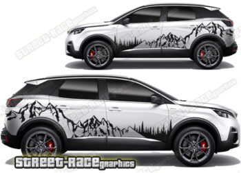 Peugeot 3008 018 - Mountain adventure overland graphics