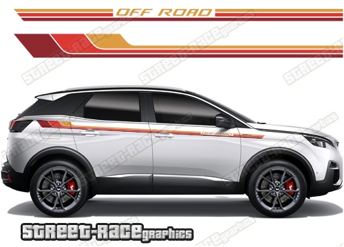 Peugeot 3008 041 - racing stripes