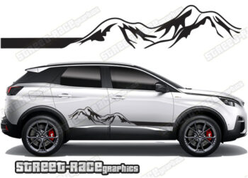 Peugeot 3008 063 - mountain adventure racing stripes