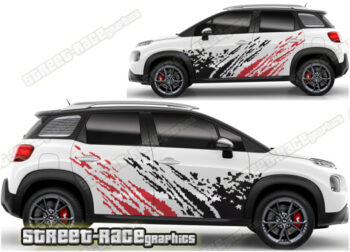 Citroen C3 Aircross 001 - mud splatter graphics