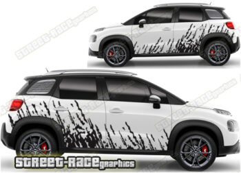 Citroen C3 Aircross 003 - mud splatter graphics