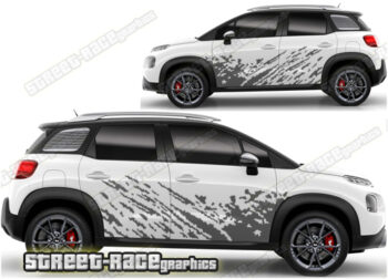 Citroen C3 Aircross 004 - mud splatter graphics