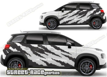 Citroen C3 Aircross 014 - Safari ripped graphics