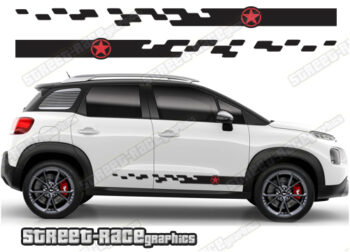Citroen C3 Aircross 055 - racing stripes