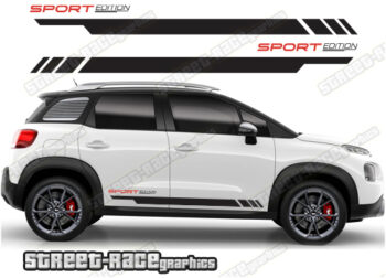 Citroen C3 Aircross 057 - racing stripes