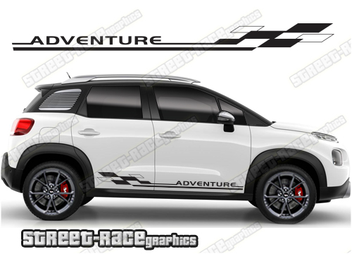 Citroen C3 Aircross 058 - Adventure racing stripes