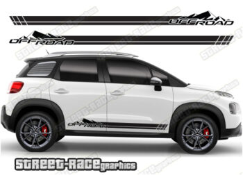 Citroen C3 Aircross 064 - off road racing stripes