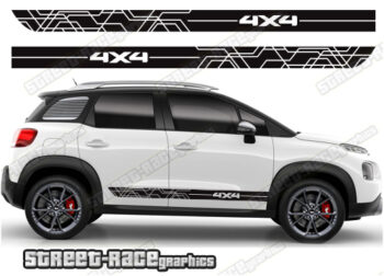 Citroen C3 Aircross 068 - 4x4 racing stripes
