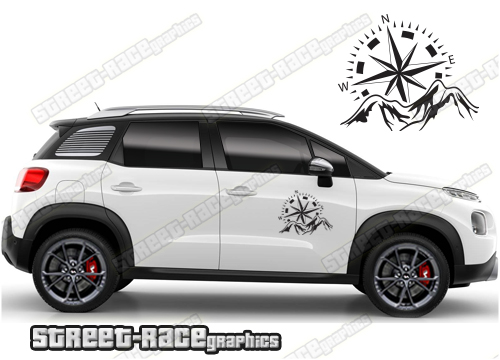 Citroen C3 Aircross 070 - Mountain compasses
