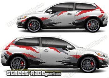 Volvo C30 large graphics 032