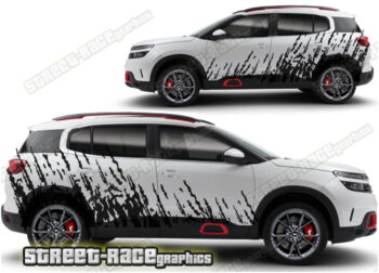 Citroen C5 Aircross 003 - mud splatter graphics