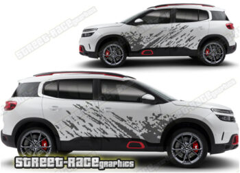 Citroen C5 Aircross 004 - mud splatter graphics