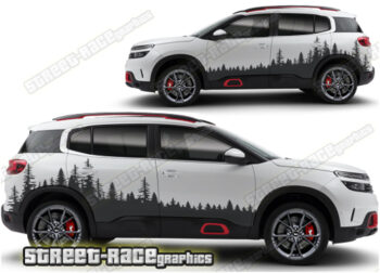 Citroen C5 Aircross 024 - Forest overland graphics