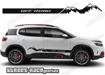 Citroen C5 Aircross 061 - off road racing stripes