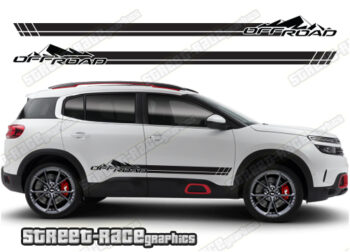 Citroen C5 Aircross 064 - off road racing stripes