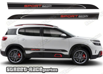 Citroen C5 Aircross 067 - off road 4x4 decals
