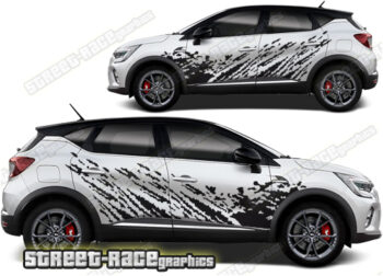 Renault Captur 002 - mud splatter graphics