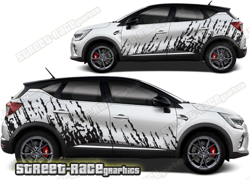 Renault Captur 003 - mud splatter graphics
