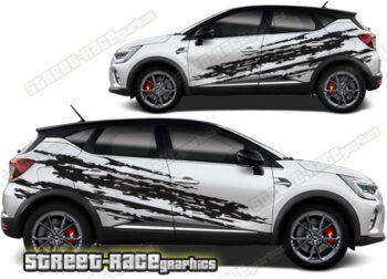 Renault Captur 007 - ripped graphics