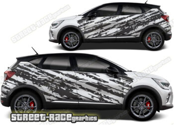 Renault Captur 008 - ripped graphics