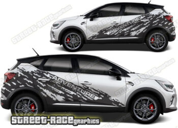 Renault Captur 012 - Adventure overland graphics