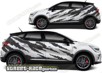 Renault Captur 014 - Safari ripped graphics