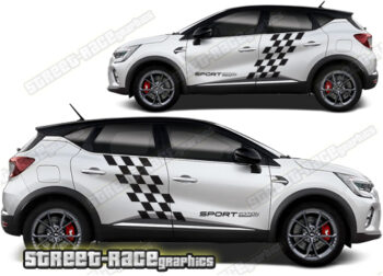 Renault Captur 020 - Racing Flags