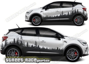 Renault Captur 024 - Forest overland graphics
