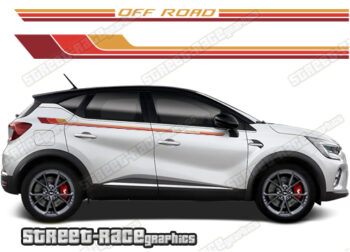 Renault Captur 041 - racing stripes