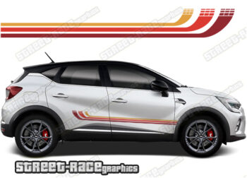 Renault Captur 042 - Retro stripes