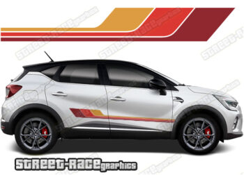 Renault Captur 043 - Retro stripes